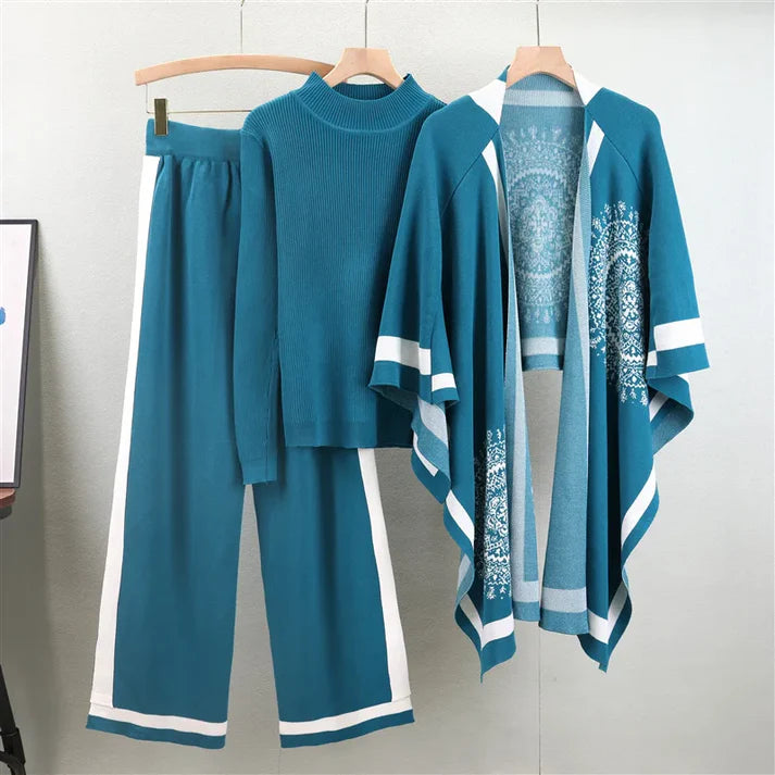 Cami Three Piece Luxury Winter Co-Ord Set